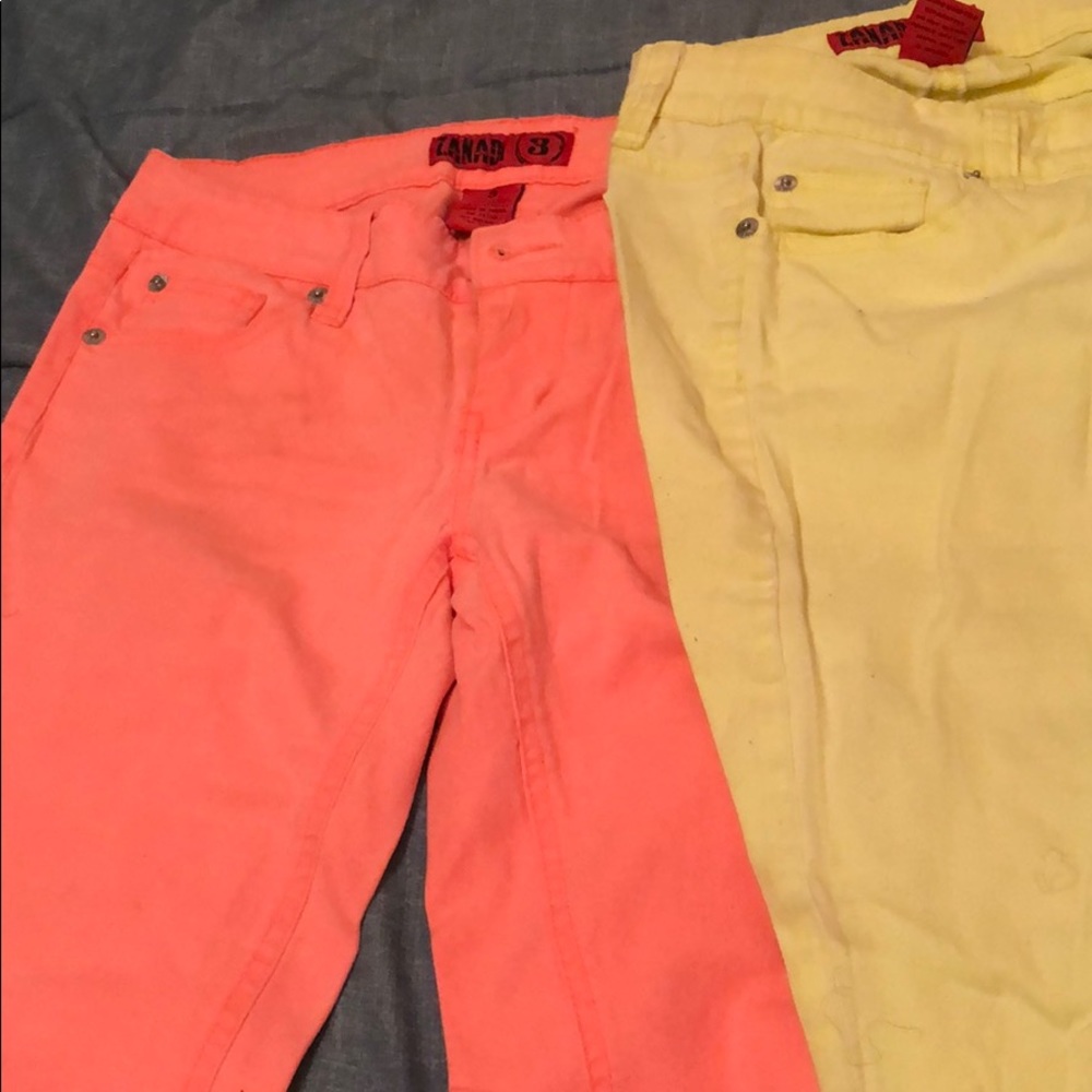 Colorful jeans